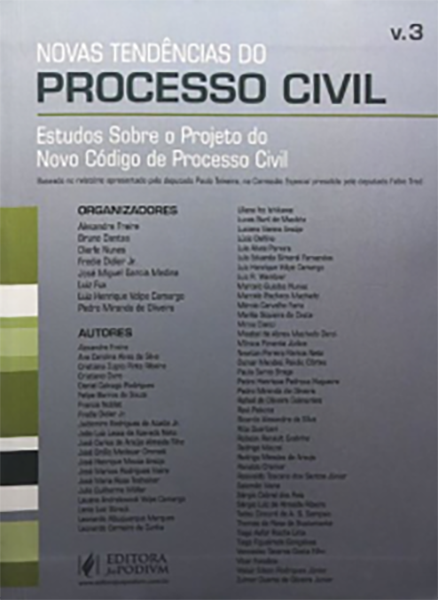 Novas Tendências do Processo Civil Vol. 3