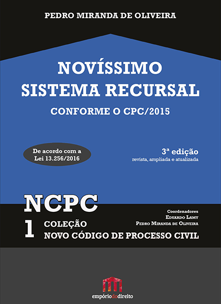 Novíssimo Sistema Recursal conforme CPC 2015